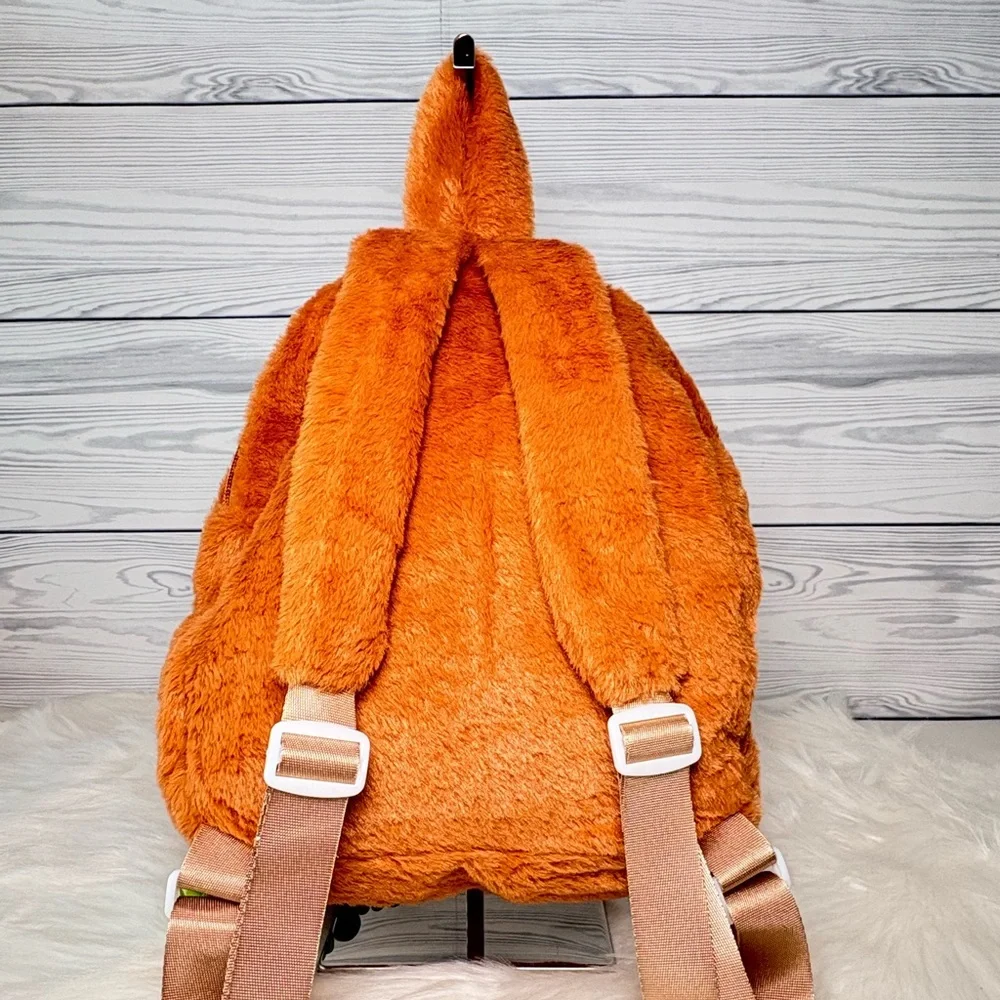 Tan Labubu Plush Backpack‎